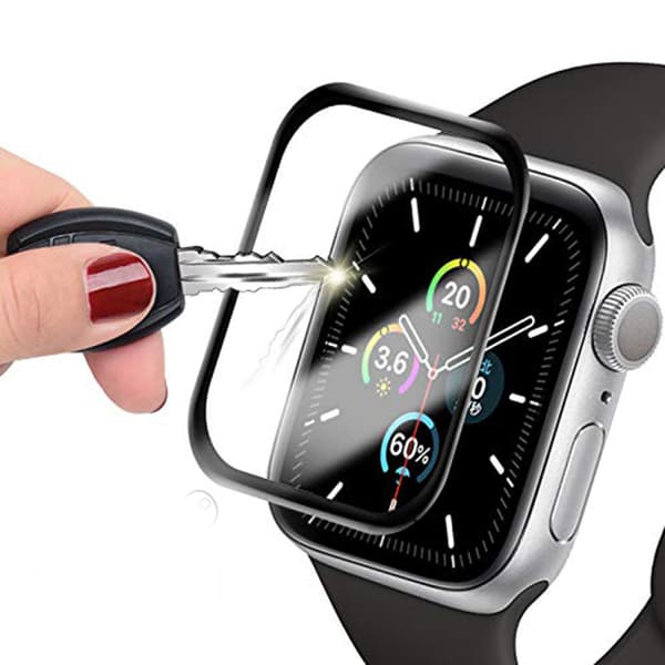 3D Full Glue -näytönsuoja iWatch 4/5 40mm ja 44mm Svart 40mm