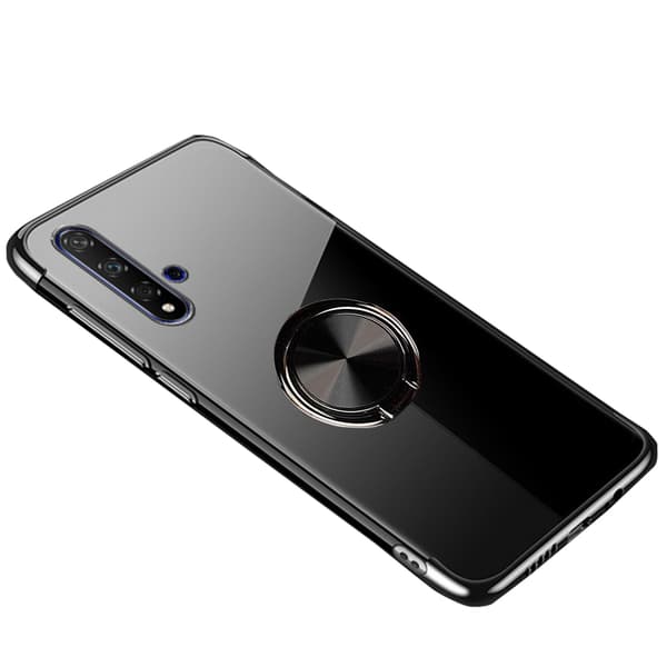 Huawei Nova 5T - Skal med Ringh�llare Röd