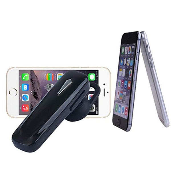Smidigt Handsfree-Headset (Bloetooth) från LEMAN Vit