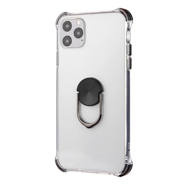 Smidigt Skal med Ringhållare - iPhone 11 Pro Röd