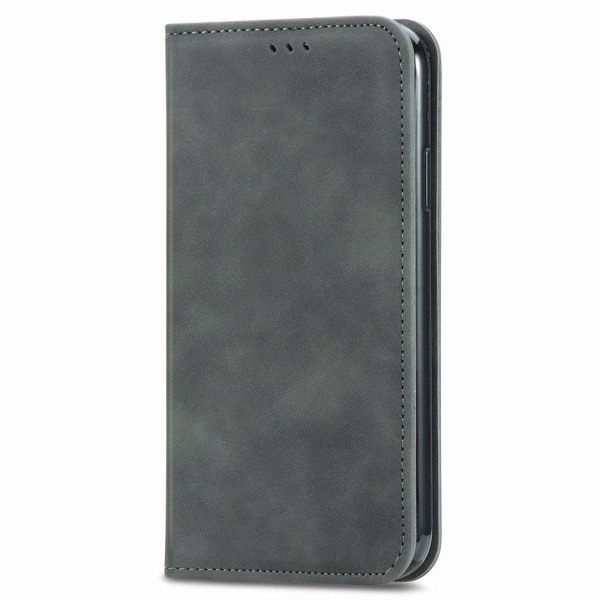 Praktiskt Stilsäkert Plånboksfodral - iPhone 12 Svart