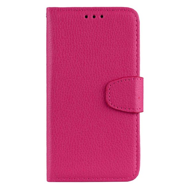 Huawei Honor 10 - Stötdämpande PU-Läder Plånboksfodral Rosa