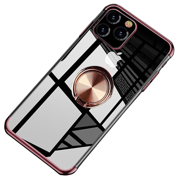 Professionellt Skal med Ringh�llare - iPhone 12 Pro Max Silver