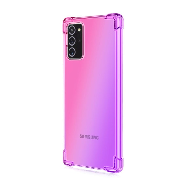 Beskyttende Floveme-deksel - Samsung Galaxy Note 20 Rosa/Lila