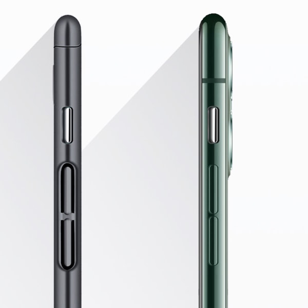 iPhone XS Max - Tyylikäs älykäs kaksoiskuori (Floveme) Silver