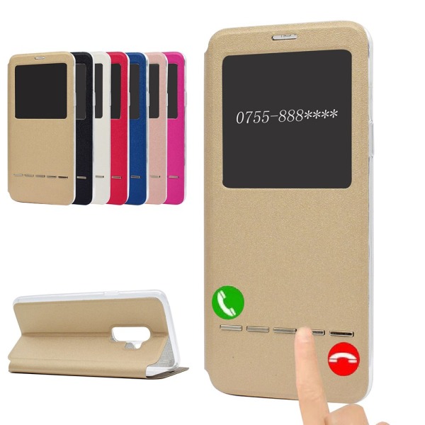 Käytännöllinen Smart Case Samsung Galaxy S9:lle Röd