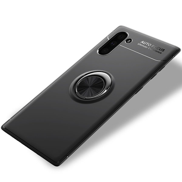 Smidigt Skyddsskal Ringhållare - Samsung Galaxy Note10 Blå/Blå