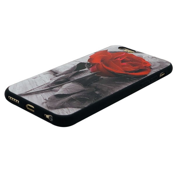 LEMAN Skal med Blom-motiv för iPhone 6/6S Plus 3