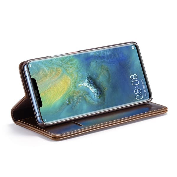Huawei Mate 20 Pro - Plånboksfodral Röd Röd