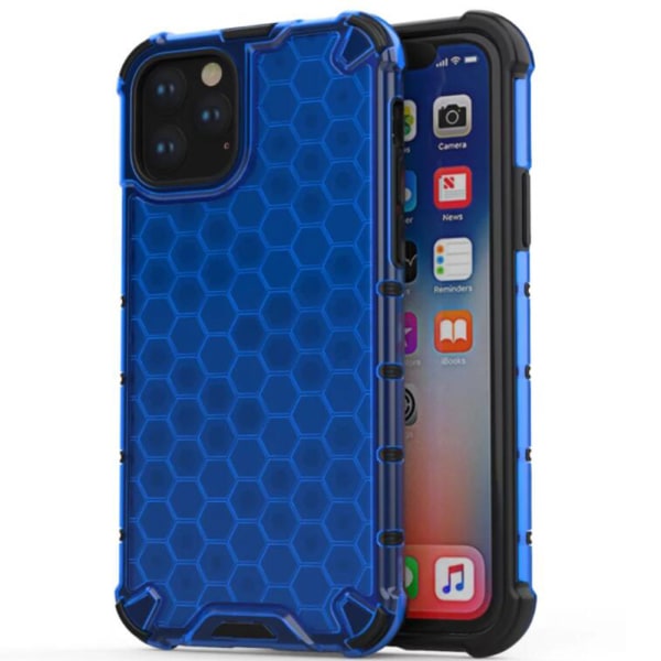 Slittåligt Skyddsskal (Bikupa) - iPhone 11 Blå