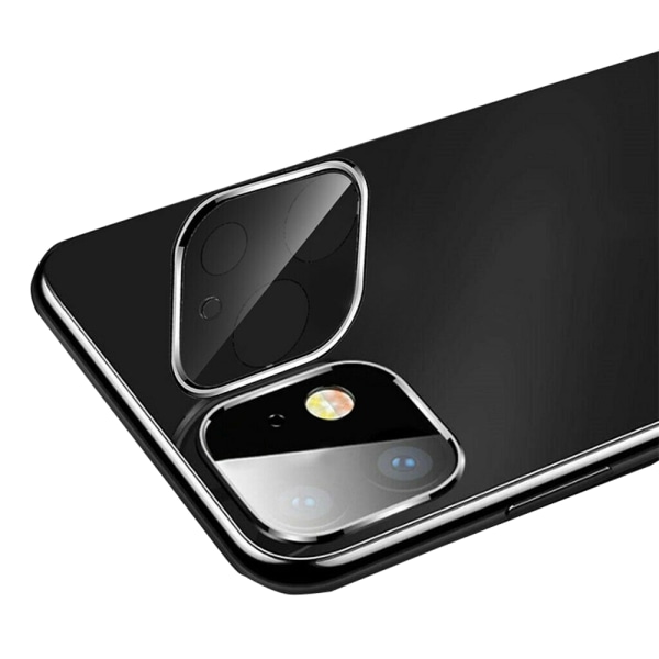 ProGuard iPhone 11 Pro Max Bakre Kameralinsskydd + Metalram Guld