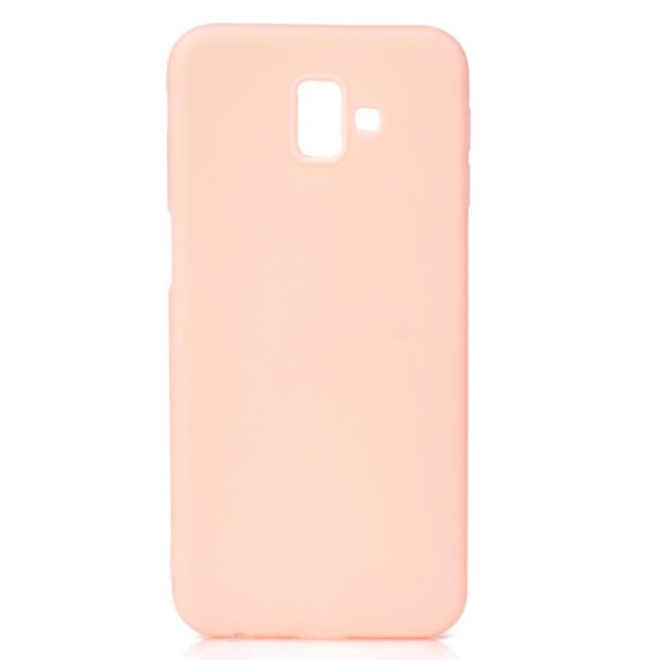 Samsung Galaxy J6 (2018) - Stilrent Silikonskal av NKOBEE Ljusrosa