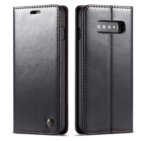 Smart (ONYX) Plånboksfodral - Samsung Galaxy S10 Brun