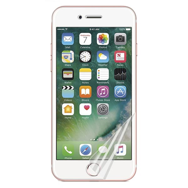 iPhone SE 2020 2-PACK PET Skärmskydd 9H 0,2mm Transparent