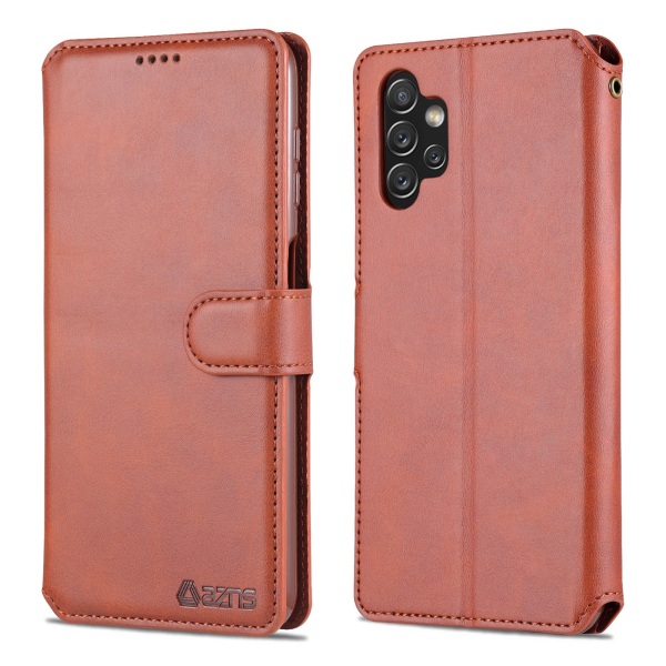 Glat AZNS Wallet Case - Samsung Galaxy A13 4G Röd