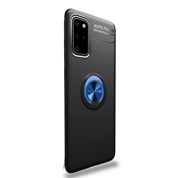 Samsung Galaxy S20 Plus - Robust Skal med Ringhållare Blå