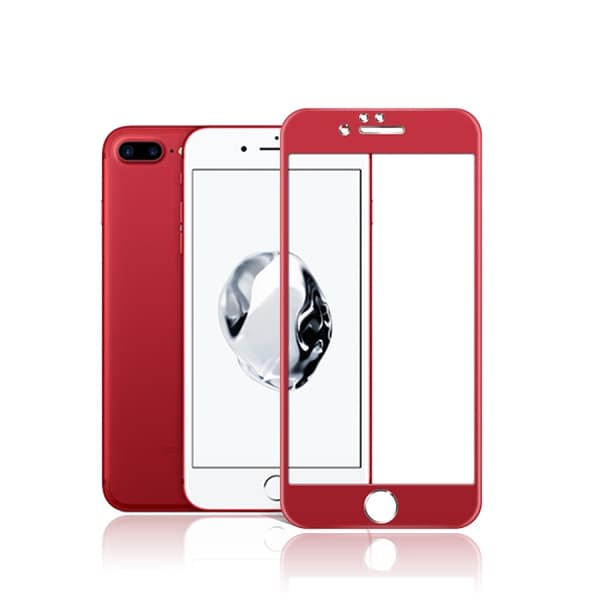 iPhone 8 Plus - MyGuard Skärmskydd (5-PACK) av Carbonmodell Svart