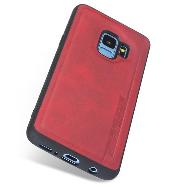 Samsung Galaxy S9 - Professionellt Pu-Läder Skal Svart