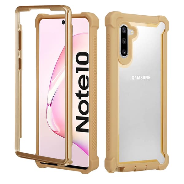 Beskyttende fleksibelt cover - Samsung Galaxy Note10 Grå