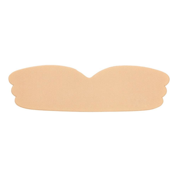 Mjuk Push Up Strapless Självhäftande BH Beige