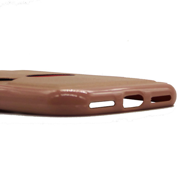 Skyddande Smart Skal med Kortfack - iPhone 7 Roséguld