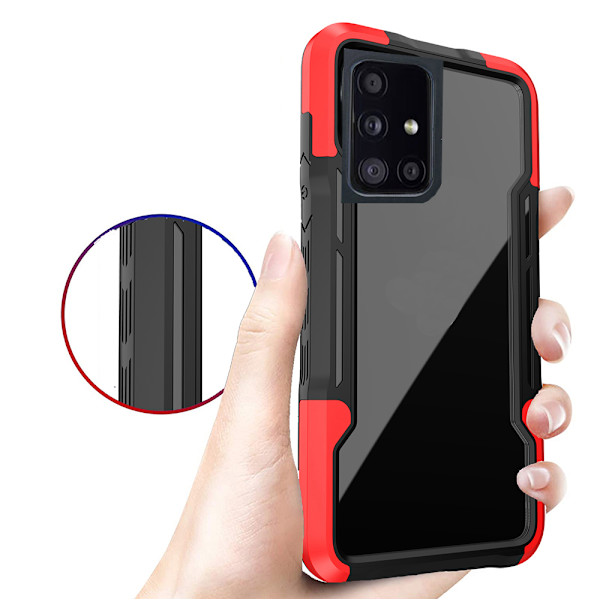 Stilrent Stötdämpande Armor Skal - Samsung Galaxy A51 Blå