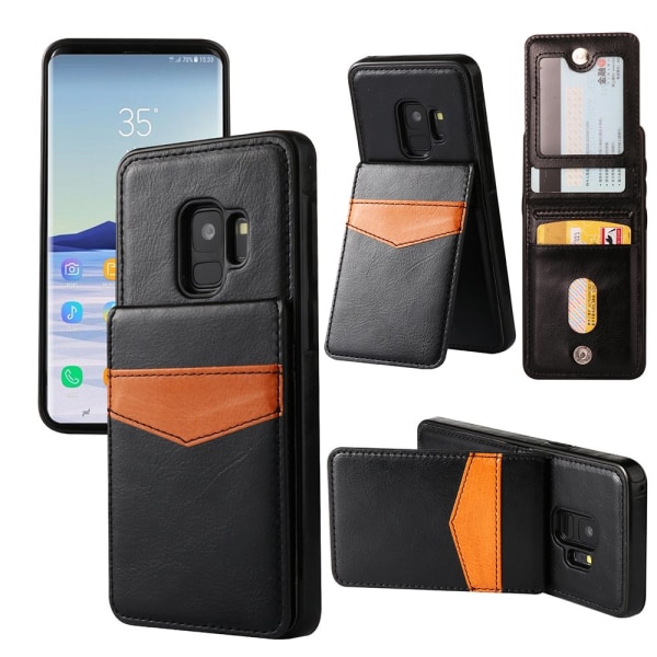 Samsung Galaxy S9+ - Business Case lompakolla Brun