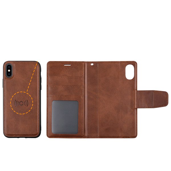 iPhone XR - Plånboksfodral Blå