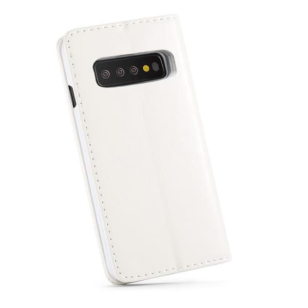 Stilrent Plånboksfodral (CASEME) - Samsung Galaxy S10e Vit Vit