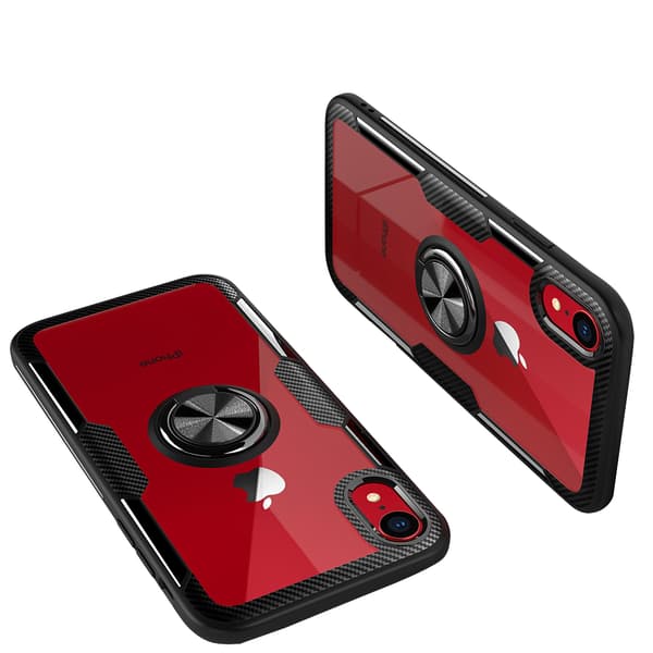 iPhone XR - LEMAN Skal Marinblå/Silver