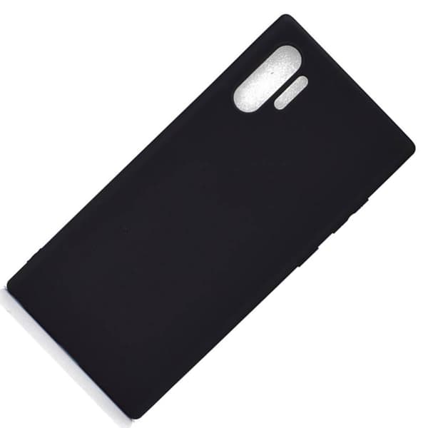 Stötdämpande Mattbehandlat Skal - Samsung Galaxy Note10+ Mörkblå Mörkblå