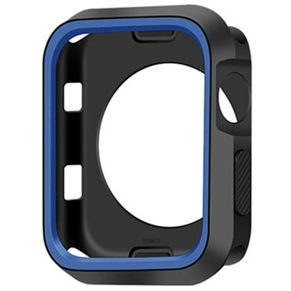 Kraftfullt Tunt Skyddsskal - iWatch 4/5 Vit/Rosa 40mm