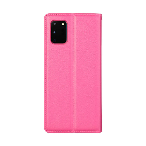 Samsung Galaxy S20 - Tyylikäs sileä lompakkokotelo Rosaröd