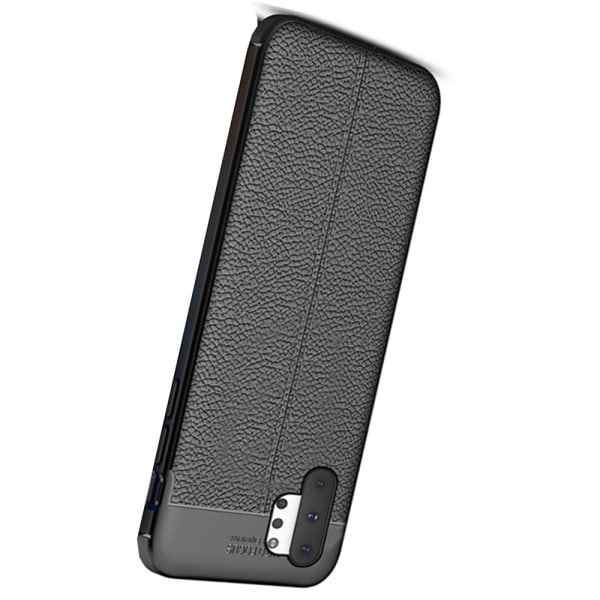 Tehokas silikonikuori - Samsung Galaxy Note10 Plus Svart