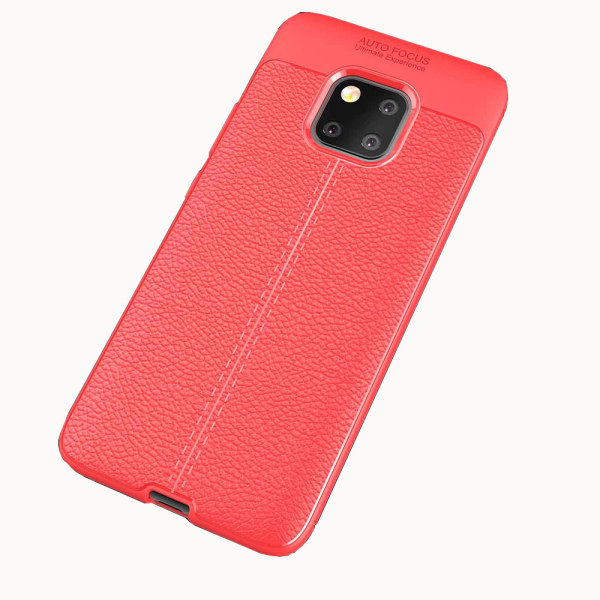 Huawei Mate 20 Pro - Silikondeksel (AUTOFOKUS) Röd
