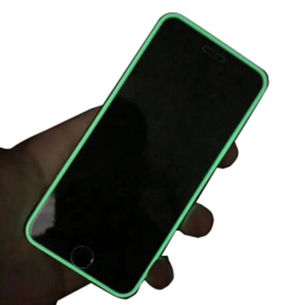 Sj�lvlysande Sk�rmskydd Ram 9H 0,3mm iPhone SE 2020 Självlysande