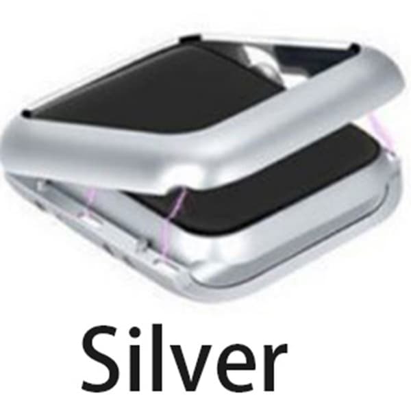 Kraftfullt Skyddsskal iWatch 3/4 MAGNETISKT Silver 38mm
