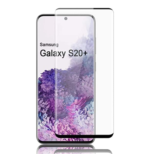 Galaxy S20 2-PACK skjermbeskytter 3D CASE-F 0,2 mm HD-Clear Svart