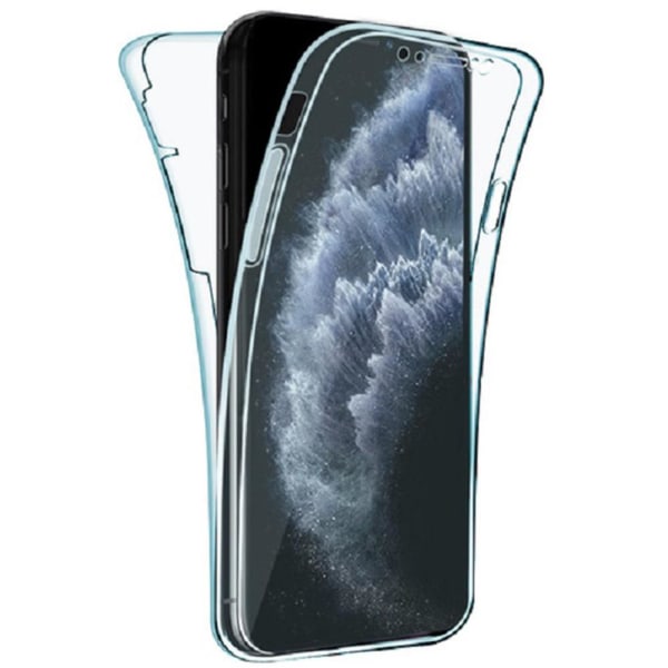 Beskyttende dobbeltsidig deksel - iPhone 12 Pro Blå