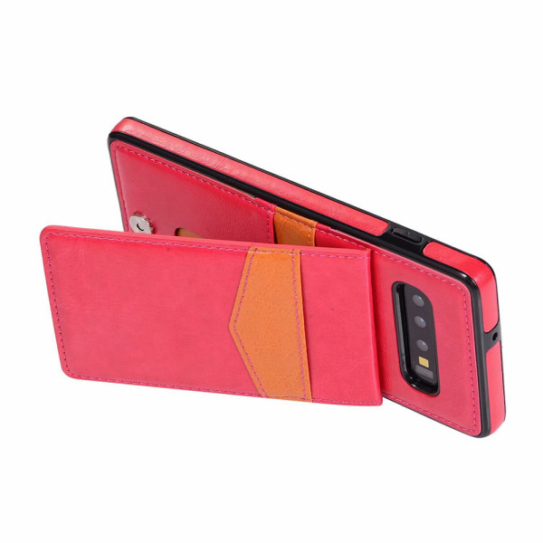 Deksel med kortspor - Samsung Galaxy S10 Plus Röd