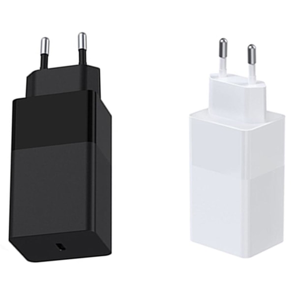 Quick Charge Type-C 65W PD vægadapter Svart