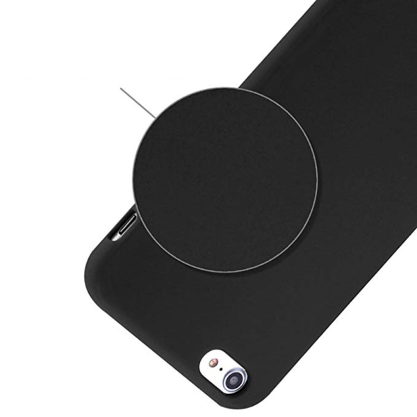 St�td�mpande Praktiskt Silikonskal (NILLKIN) - iPhone 6/6S Svart