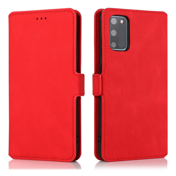 Sileä tyylikäs lompakkokotelo - Samsung Galaxy S20 FE Röd