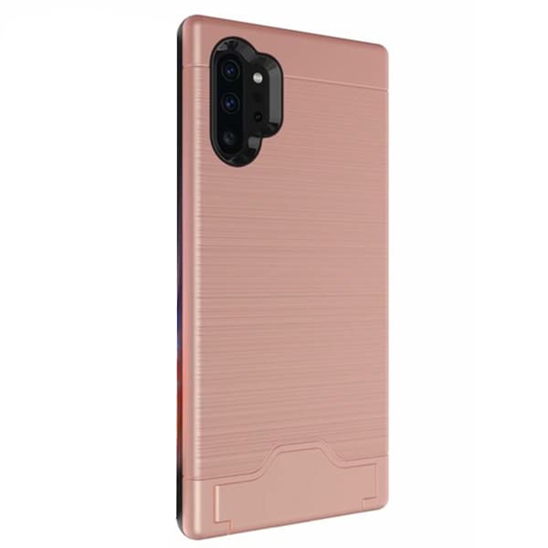 Smidigt Skal med Kortfack Jensen - Samsung Galaxy Note10+ Mörkblå