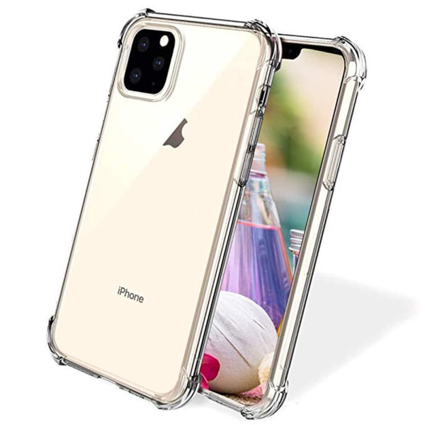 Beskyttende Air-Bag silikonetui Floveme - iPhone 11 Transparent/Genomskinlig