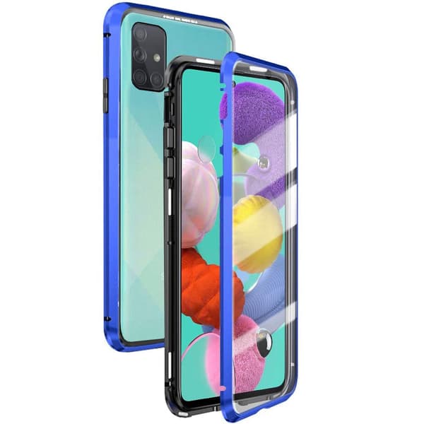 Gennemtænkt fuld cover - Samsung Galaxy A71 Silver