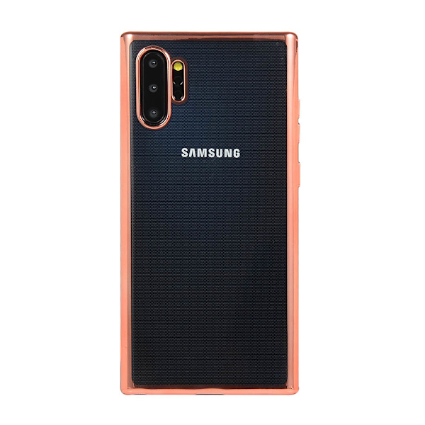 Skyddande Silikonskal Floveme - Samsung Galaxy Note10 Plus Roséguld