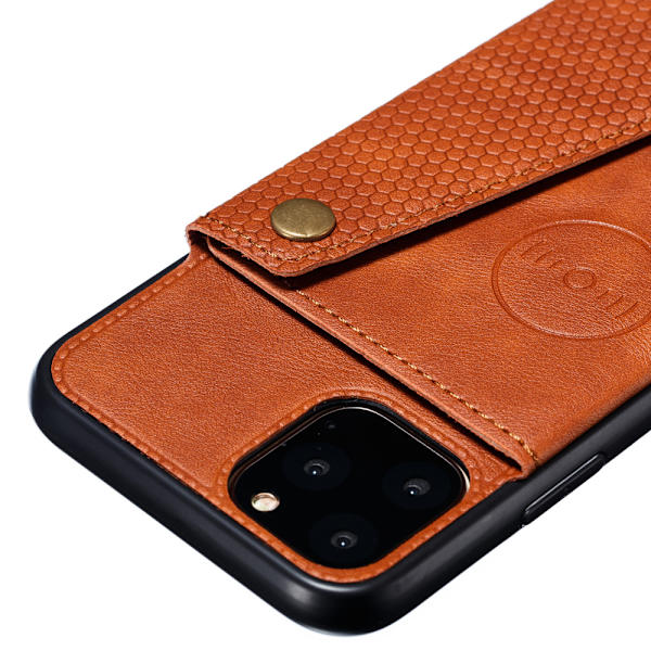iPhone 11 Pro Max - Genomtänkt Stöttåligt Skal Svart