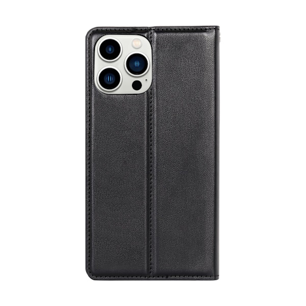 iPhone 16 Pro - Elegant och Praktiskt Hanman Minuo Plånboksfodral Guld