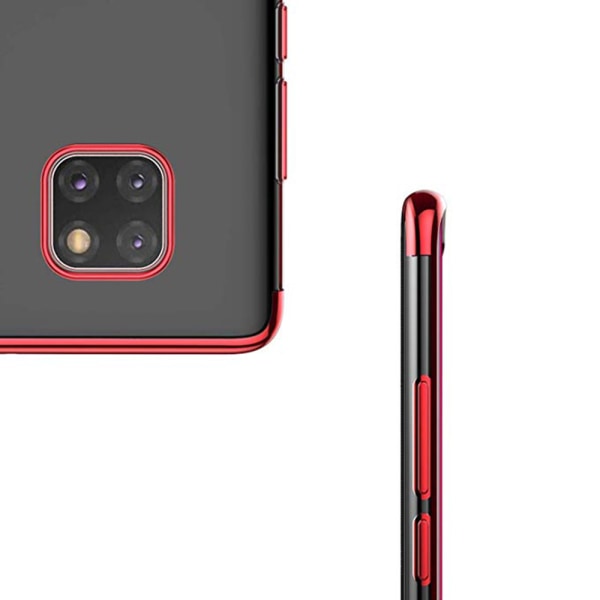 Beskyttende silikonecover fra Floveme - Huawei Mate 20 Pro Röd